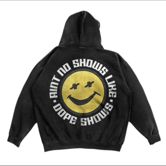 Dope Shows “Smiley” Hoodie – Black